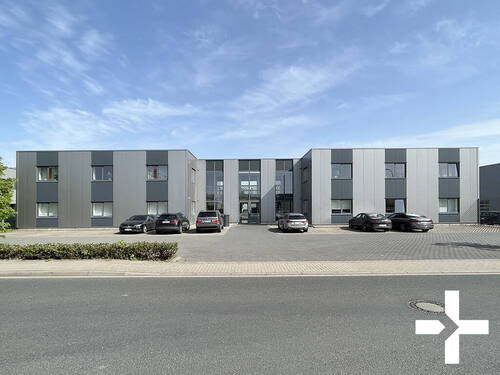 Strassenansicht - Offenes Vertriebsbüro in verkehrsgünstiger Lage: nur 1 km bis zur A52