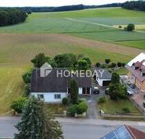 Wohnen im Grünen: Einfamilienhaus mit Terrasse, Garage und viel Freiraum - Unterschambach