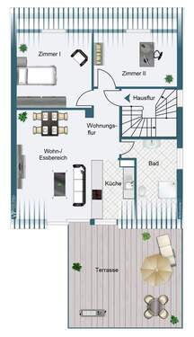2. Obergeschoss WHG 2 - 