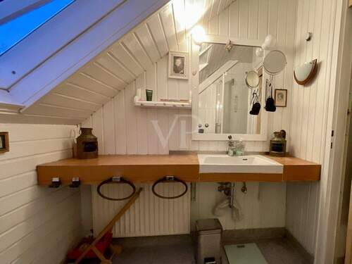 Badezimmer mit Dusche - 