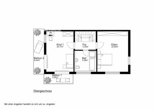 Obergeschoss - 
