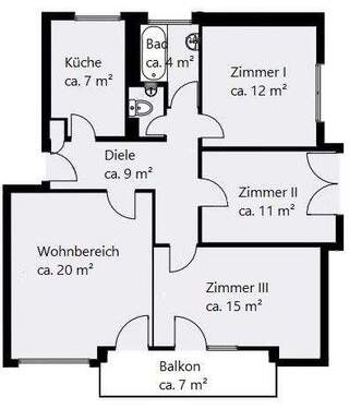 1. Obergeschoss - 
