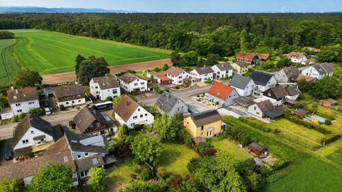 Gartenansicht Vogelperspektive - 
