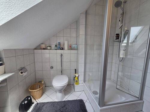 Dusche und WC - 