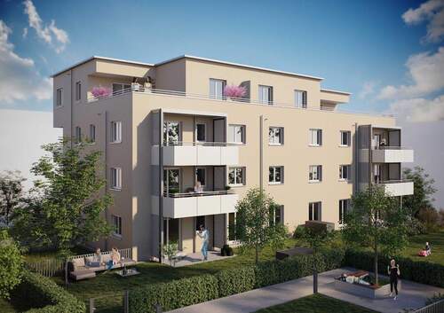 23044 Neuhausen Wohnhof 5-Ost - Neuwertig: Schöne 2-Zimmerwohnung mit Loggia