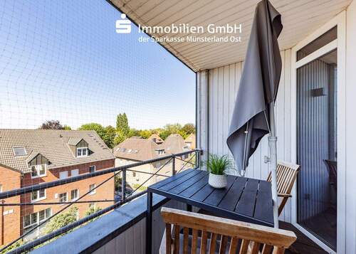 Balkon - 2 Zimmer Etagenwohnung zum Kaufen in Münster