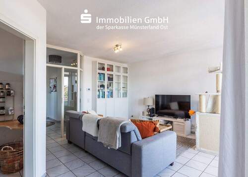 Wohnzimmer - 2 Zimmer Etagenwohnung in Münster