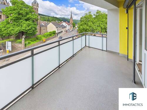 Balkon - 3 Zimmer Etagenwohnung in Bingen am Rhein