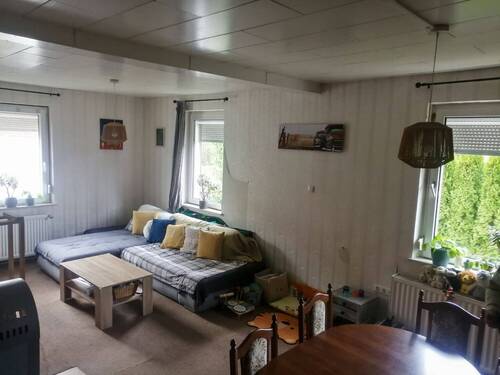 Wohnzimmer EG - 5 Zimmer Einfamilienhaus in Wanfried / Heldra