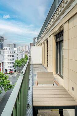 Balkon mit Nordwestausrichtung - 