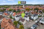 Luftbild - 2 Zimmer Etagenwohnung zum Kaufen in Wangen im Allgäu