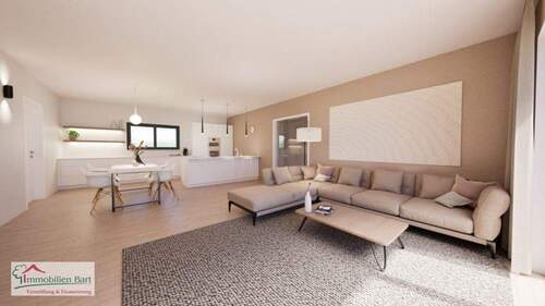 Beispiel_Wohn-Essbereich - 2 Zimmer Etagenwohnung zum Kaufen in Zerf