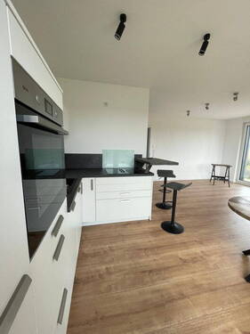 Küche-Wohnbereich - 2 Zimmer Etagenwohnung zur Miete in Osnabrück