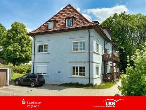 Seitenansicht - Wohnung mit Charm in Kurbad Brambach