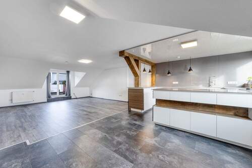 Wohn- und Essbereich - 3 Zimmer Etagenwohnung zum Kaufen in Pellingen