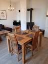 Wohn- und Esszimmer mit Kaminofen - 