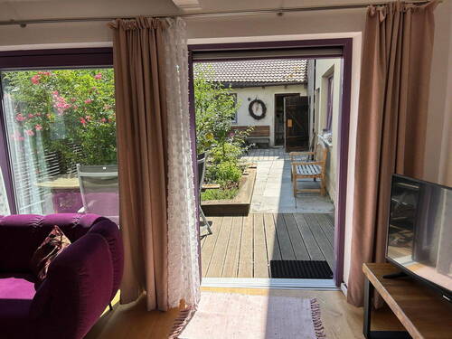Blick in den Innenhof - 