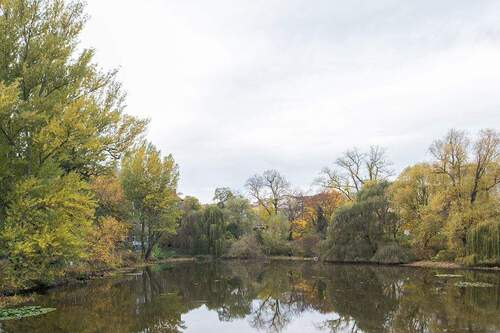 Kreuzpfuhl-See vor dem Haus - 