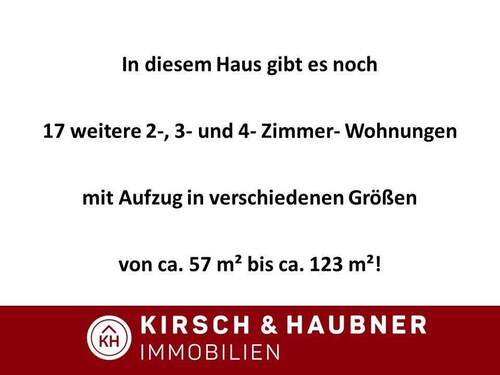 Weitere Wohnungen... - 