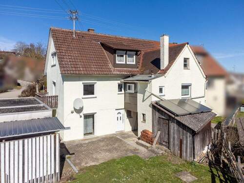 Gartenansicht ö - Doppelhaushälfte mit 160,40 m&sup2; in Tannheim zum Kaufen