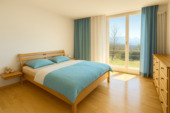 Schlafzimmer - Einfamilienhaus mit 152,00 m² in Murnau zum Kaufen