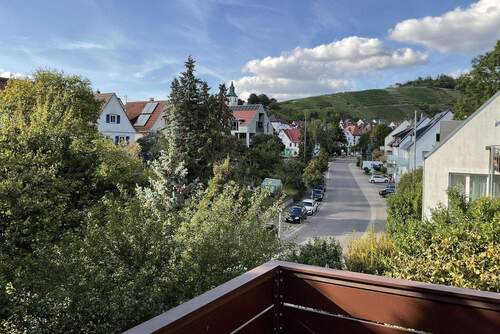 EG Blick vom Balkon - 