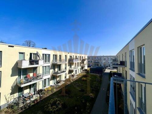 Blick vom Balkon - 