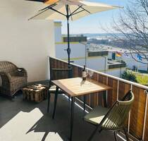 Lichtdurchflutete End-Etage mit Ostseeblick vom Süd-Balkon, strandnah gelegen. - Hohwacht (Ostsee)