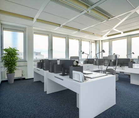 Einrichtungsbeispiel - Büroangebot für Startups: Inklusive Teeküche - Alles drin im Pauschalpreis