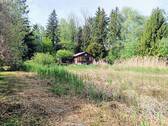 Blick auf die Hütte - Grundstück in Bad Füssing / Würding