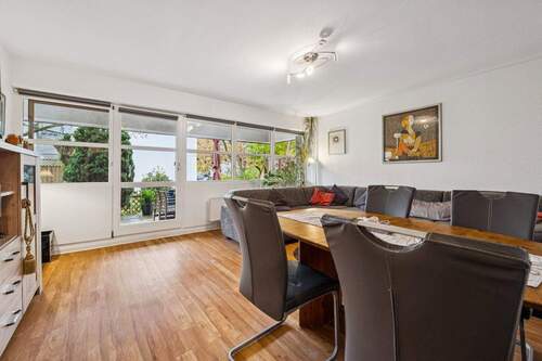 Ausgang zum Garten - 3 Zimmer Etagenwohnung in Berlin