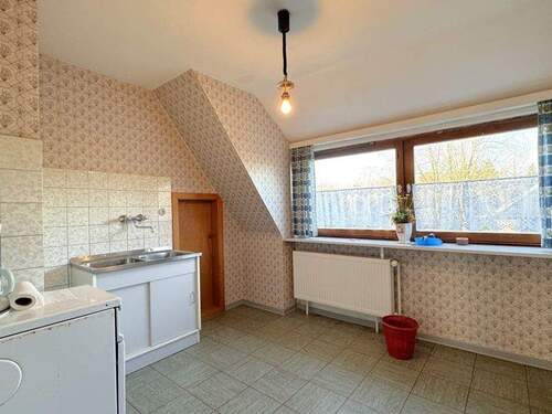 Küche im Dachgeschoss - 