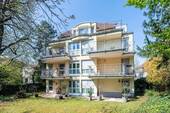 Ansicht Gartenseite - 3 Zimmer Etagenwohnung zum Kaufen in Stuttgart