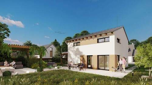 Bild 1 - Wohnen im beliebten und ruhigen Süden von Werl - Einzugsfertiges Niedrigenergiehaus inklusive Grundstück