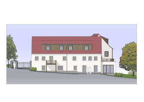 Haus 1_2 Ostansicht Hof.jpg - Etagenwohnung in Dresden zum Kaufen
