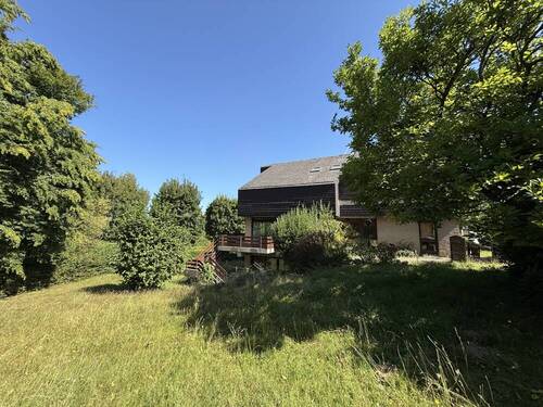 Blick auf das Wohnhaus - 