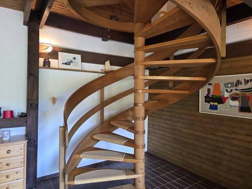 Holz-Wendeltreppe - 