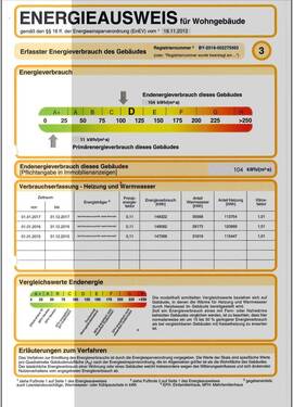 Energieausweis - 