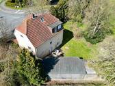 Luftbild Haus mit Garten - 