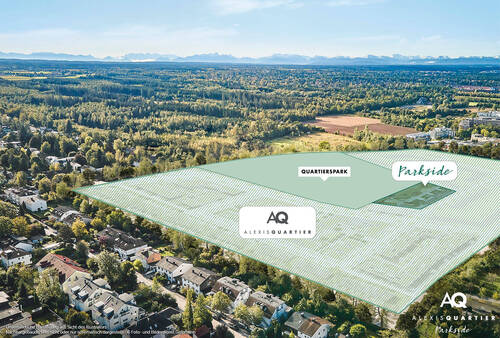 Luftbild - Etagenwohnung mit 84,20 m² in München zum Kaufen