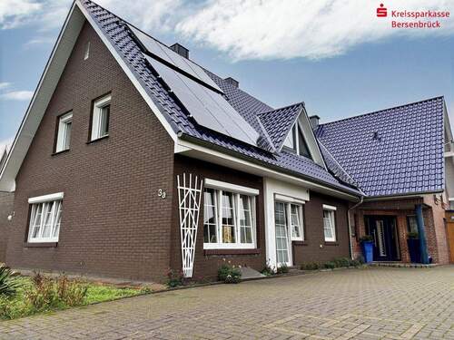 Süd-West-Ansicht Hofseite Anbau - 1 Zimmer Mehrfamilienhaus, Wohnhaus zum Kaufen in Menslage