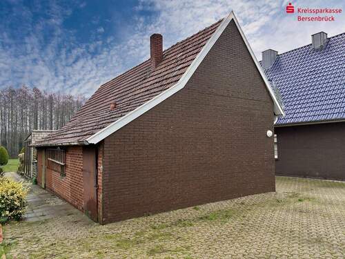 Nordansicht Nebengebäude - 