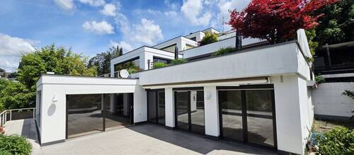 Aussenansicht - Wohnen mit traumhaftem Weitblick - Terrassenwohnung mit über 66 m² Terrasse