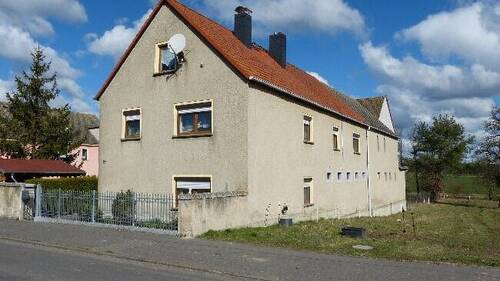 Süd/Ostansicht - 5 Zimmer Bauernhaus, Landhaus in Cavertitz