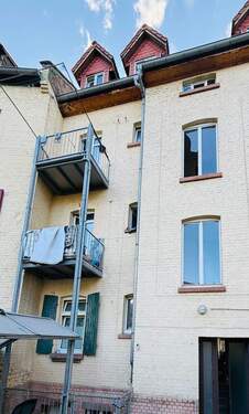 Rückansicht - 2 Zimmer Etagenwohnung in Mannheim