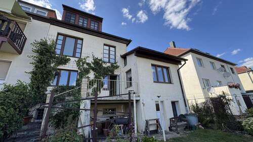 Rückansicht - 5 Zimmer Doppelhaushälfte in Leipzig