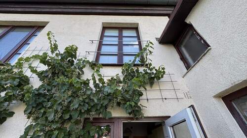 Fassadendetail - Doppelhaushälfte mit 129,00 m&sup2; in Leipzig zum Kaufen