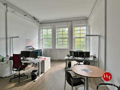 Büroloft mieten Bremen Tabakquartier - Hechler & Twachtmann Immobilien GmbH - Bürolofts mit Industriecharme - 469,00 EUR Kaltmiete,