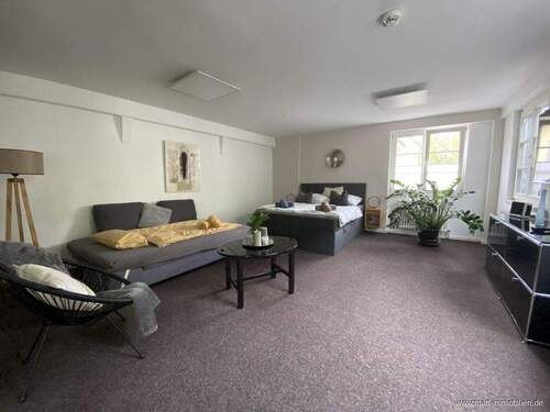 Wohn-Schlafen mit Schlafsofa - 