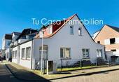 Ansicht Süd - West - DHH - mit Terrasse Garten im Kurzentrum Norderney
